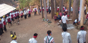 A traditional Kay Htoe Boe celebration (Photo: Deni) 